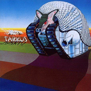 The Album Cover of Emerson Lake and Palmer's first album, Tarkus